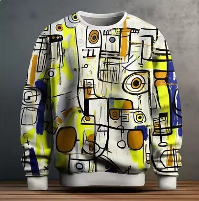 Polerón urbano unisex estampado pintado a mano – 10 diseños