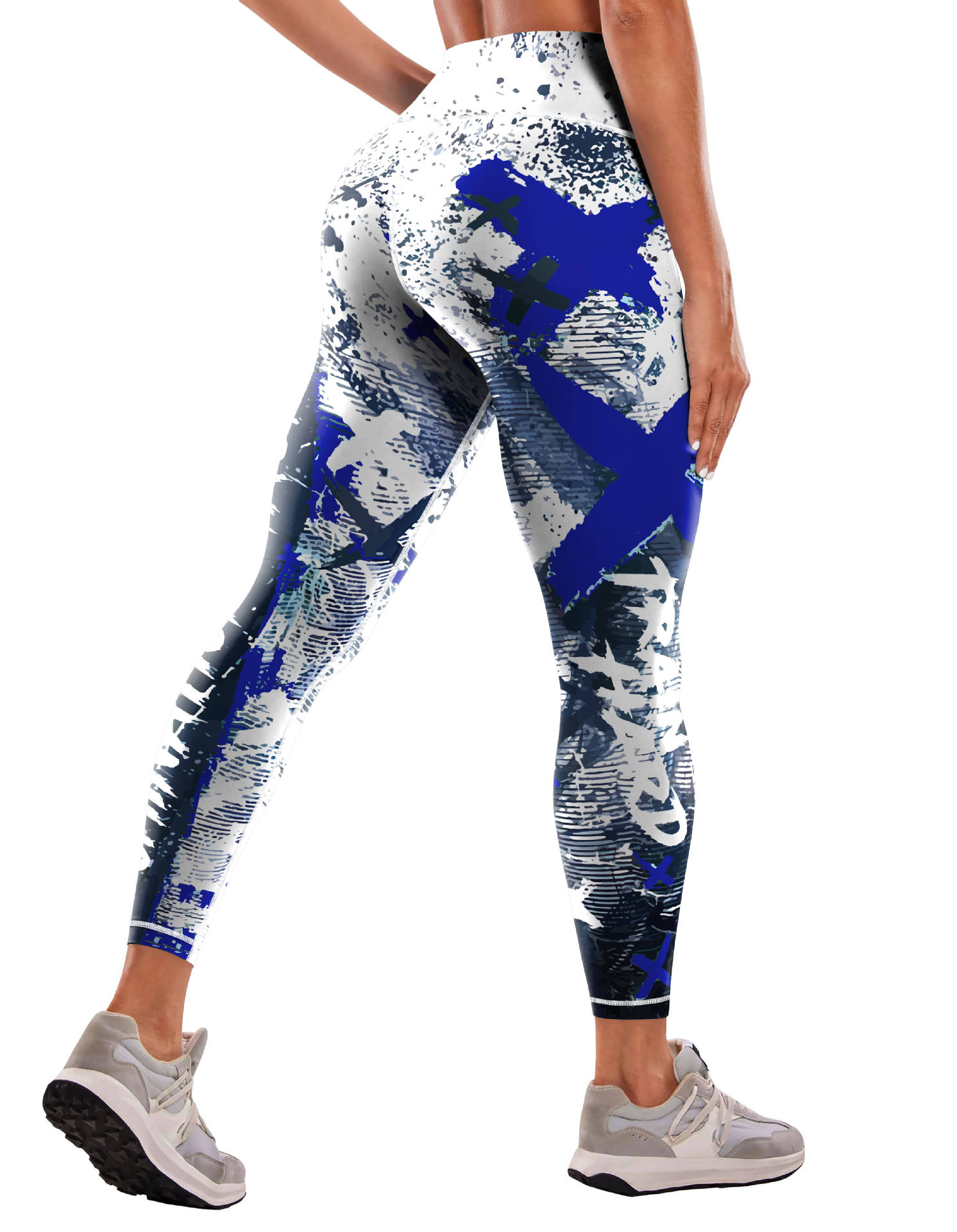Leggings fitnes ajustados de cintura alta con estampado - 16 Diseños diferentes