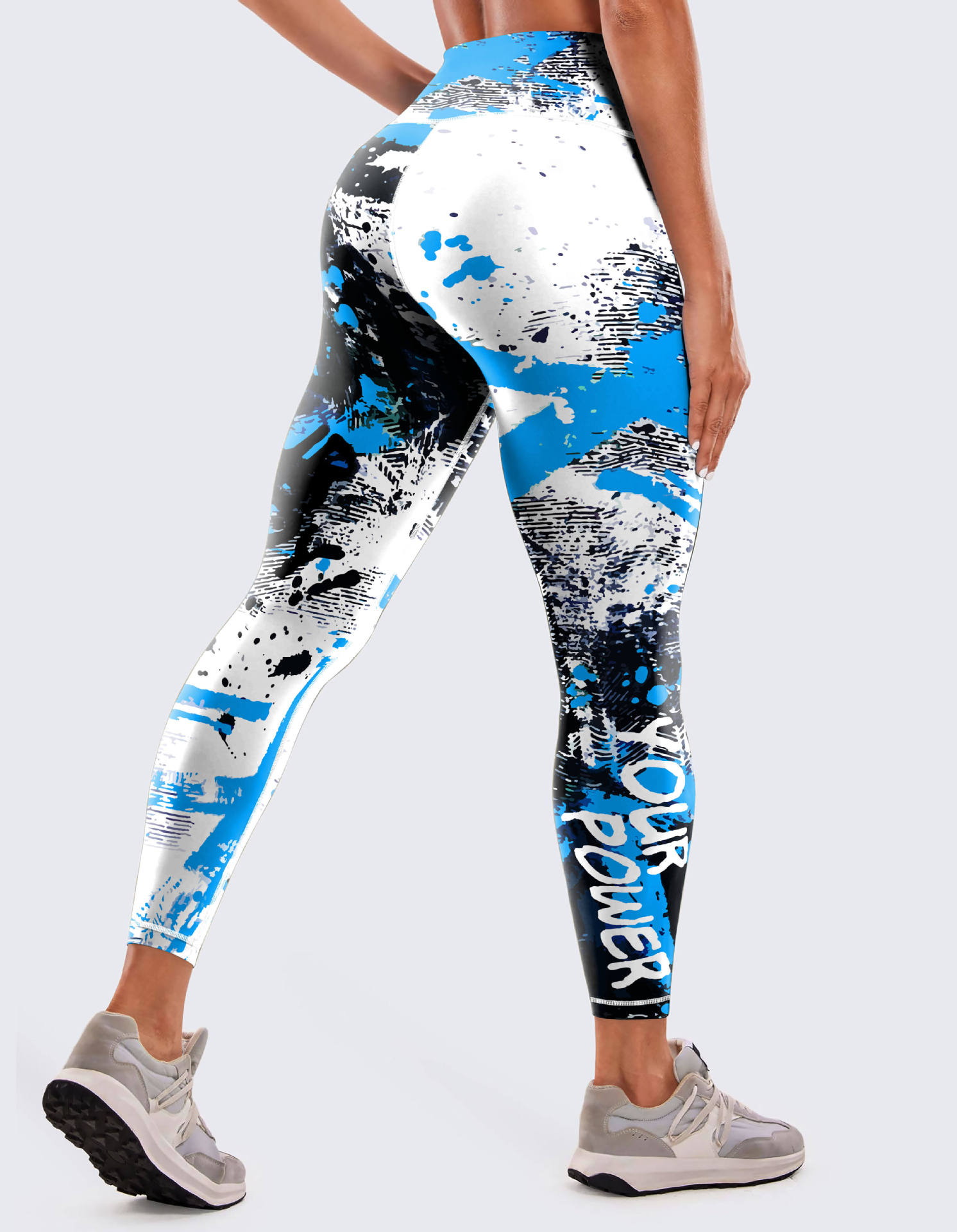 Leggings fitnes ajustados de cintura alta con estampado - 16 Diseños diferentes