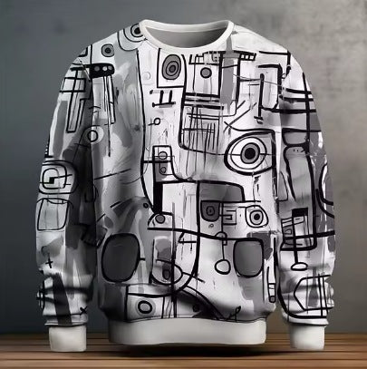 Polerón urbano unisex estampado pintado a mano – 10 diseños